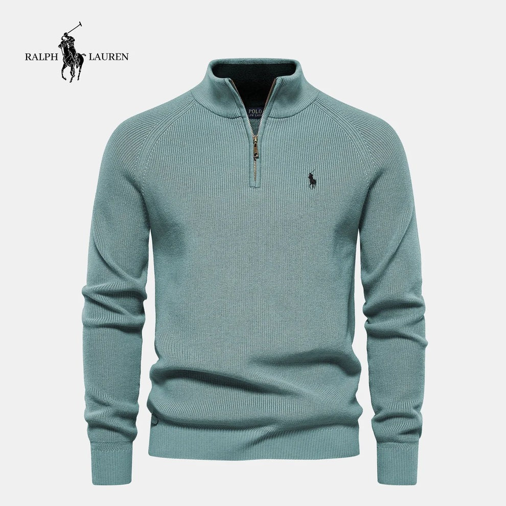 Jumper with half zip